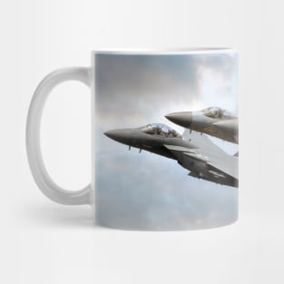 F-15 Eagles and Strike Eagle Mug